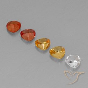 Achetez naturel 2,09ct multicolore saphir gems, trillion, en provenance tanzanie chez gemselect. en stock, livraison internationale!