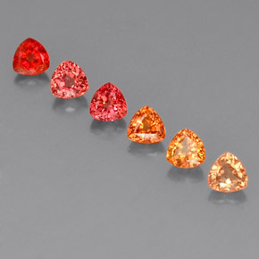 Achetez naturel ct multicolore saphir gems, trillion, en provenance tanzanie chez gemselect. en stock, livraison internationale!
