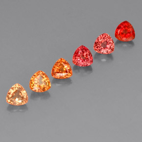 Achetez naturel ct multicolore saphir gems, trillion, en provenance tanzanie chez gemselect. en stock, livraison internationale!