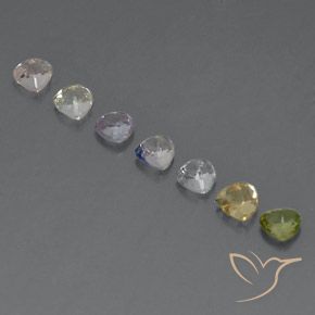 Achetez naturel 2,39ct multicolore saphir gems, trillion, en provenance tanzanie chez gemselect. en stock, livraison internationale!