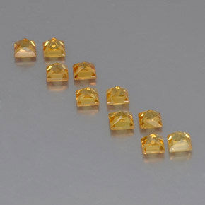 Achetez naturel ct jaune saphir gems, carré, en provenance tanzanie (songea) chez gemselect. en stock, livraison internationale!