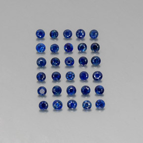 Achetez naturel ct bleue saphir gems, coupe roude, en provenance madagascar / mine diego chez gemselect. en stock, livraison internationale!