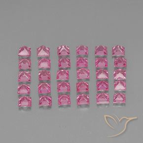 Shop natural 5.26ct Rose pourpre royal Saphir gems, Carré, from Madagascar at GemSelect. In stock, global shipping!