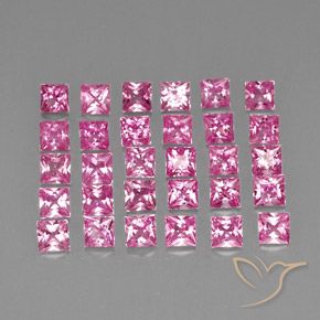 Shop natural 4.85ct Rose foncé Saphir gems, Carré, from Madagascar at GemSelect. In stock, global shipping!