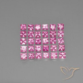 Shop natural 5.01ct Rose foncé Saphir gems, Carré, from Madagascar at GemSelect. In stock, global shipping!