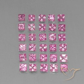 Shop natural 4.68ct Rose intense Saphir gems, Carré, from Madagascar at GemSelect. In stock, global shipping!