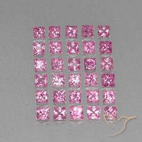 Shop natural 5.34ct Rose moyen Saphir gems, Carré, from Madagascar at GemSelect. In stock, global shipping!