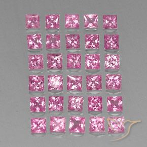 Shop natural 4.82ct Rose pourpre royal Saphir gems, Carré, from Madagascar at GemSelect. In stock, global shipping!
