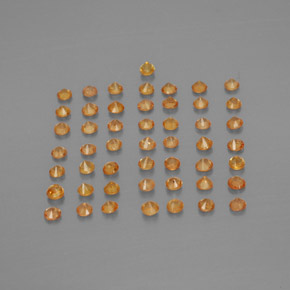 Achetez naturel ct orange saphir gems, coupe roude, en provenance tanzanie (songea) chez gemselect. en stock, livraison internationale!