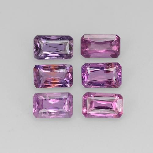 Achetez naturel 2,16ct multicolore saphir gems, taille émeraude, en provenance tanzanie chez gemselect. en stock, livraison internationale!