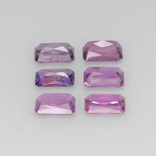 Achetez naturel 2,16ct multicolore saphir gems, taille émeraude, en provenance tanzanie chez gemselect. en stock, livraison internationale!