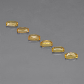 Achetez naturel ct jaune saphir gems, taille émeraude, en provenance tanzanie (songea) chez gemselect. en stock, livraison internationale!