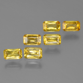 Achetez naturel ct or saphir gems, taille émeraude, en provenance tanzanie chez gemselect. en stock, livraison internationale!