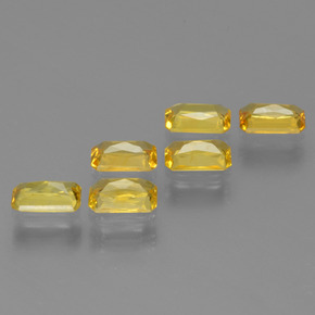 Achetez naturel ct or saphir gems, taille émeraude, en provenance tanzanie chez gemselect. en stock, livraison internationale!