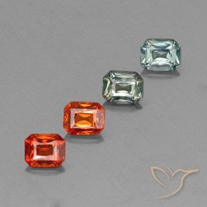 Shop natural 1.94ct Multicolore Saphir gems, Octogone / coupe Émeraude, from Tanzanie at GemSelect. In stock, global shipping!