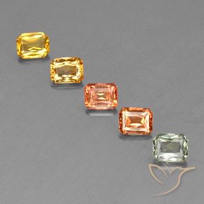 Shop natural 2.63ct Multicolore Saphir gems, Octogone / coupe Émeraude, from Tanzanie at GemSelect. In stock, global shipping!