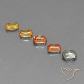 Shop natural 2.63ct Multicolore Saphir gems, Octogone / coupe Émeraude, from Tanzanie at GemSelect. In stock, global shipping!