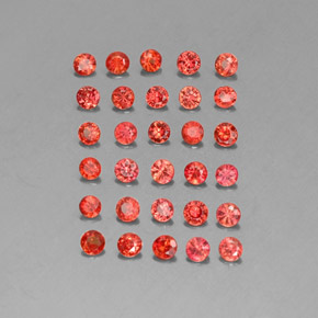 Achetez naturel ct orange saphir gems, coupe roude, en provenance tanzanie (songea) chez gemselect. en stock, livraison internationale!
