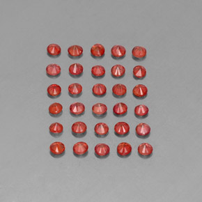 Achetez naturel ct orange saphir gems, coupe roude, en provenance tanzanie (songea) chez gemselect. en stock, livraison internationale!
