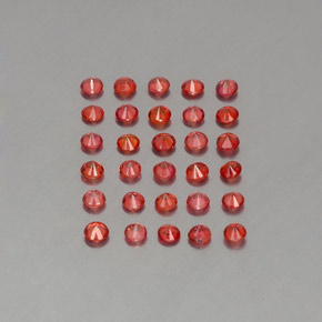 Achetez naturel ct orange saphir gems, coupe roude, en provenance tanzanie (songea) chez gemselect. en stock, livraison internationale!
