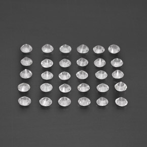 Achetez naturel ct blanc saphir gems, coupe roude, en provenance madagascar chez gemselect. en stock, livraison internationale!