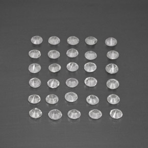 Achetez naturel ct blanc saphir gems, coupe roude, en provenance madagascar chez gemselect. en stock, livraison internationale!
