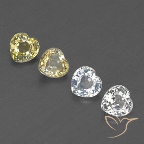 Shop natural 1.33ct Multicolore Saphir gems, Cœur, from Sri Lanka at GemSelect. In stock, global shipping!