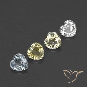 Shop natural 1.08ct Multicolore Saphir gems, Cœur, from Sri Lanka at GemSelect. In stock, global shipping!