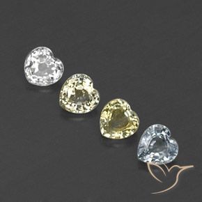 Shop natural 1.08ct Multicolore Saphir gems, Cœur, from Sri Lanka at GemSelect. In stock, global shipping!
