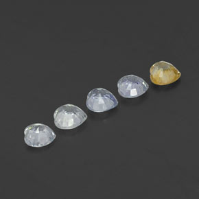 Achetez naturel 1,58ct multicolore saphir gems, forme de coeur, en provenance sri lanka chez gemselect. en stock, livraison internationale!