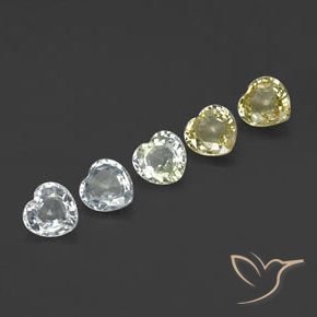 Shop natural 2.19ct Multicolore Saphir gems, Cœur, from Sri Lanka at GemSelect. In stock, global shipping!