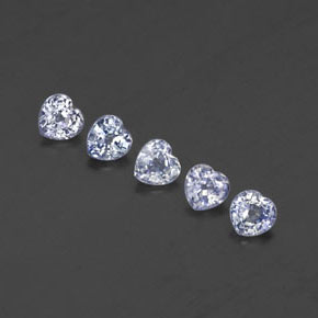 Achetez naturel ct bleue saphir gems, forme de coeur, en provenance sri lanka chez gemselect. en stock, livraison internationale!