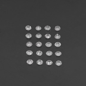 Achetez naturel ct blanc saphir gems, coupe roude, en provenance madagascar chez gemselect. en stock, livraison internationale!