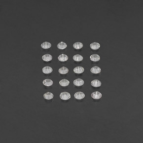 Achetez naturel ct blanc saphir gems, coupe roude, en provenance madagascar chez gemselect. en stock, livraison internationale!