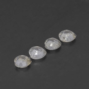 Achetez naturel 1,58ct blanc saphir gems, forme de coeur, en provenance sri lanka chez gemselect. en stock, livraison internationale!