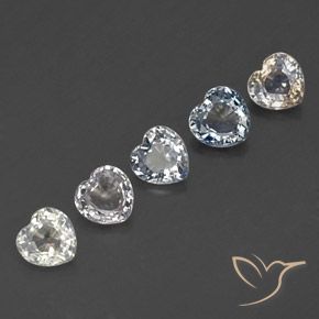 Shop natural 1.60ct Multicolore Saphir gems, Cœur, from Sri Lanka at GemSelect. In stock, global shipping!