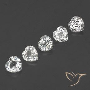 Shop natural 1.59ct Blanc chaud Saphir gems, Cœur, from Sri Lanka at GemSelect. In stock, global shipping!