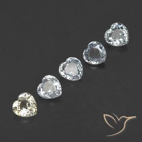 Achetez naturel 1,74ct multicolore saphir gems, forme de coeur, en provenance sri lanka chez gemselect. en stock, livraison internationale!