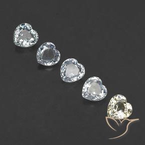 Achetez naturel 1,74ct multicolore saphir gems, forme de coeur, en provenance sri lanka chez gemselect. en stock, livraison internationale!