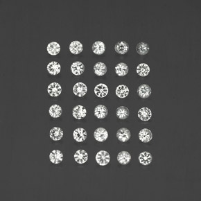Achetez naturel ct blanc saphir gems, coupe roude, en provenance madagascar chez gemselect. en stock, livraison internationale!