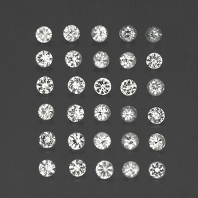 Achetez naturel ct blanc saphir gems, coupe roude, en provenance madagascar chez gemselect. en stock, livraison internationale!