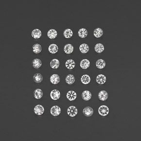 Achetez naturel ct blanc saphir gems, coupe roude, en provenance madagascar chez gemselect. en stock, livraison internationale!
