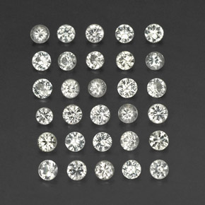 Achetez naturel ct blanc saphir gems, coupe roude, en provenance madagascar chez gemselect. en stock, livraison internationale!
