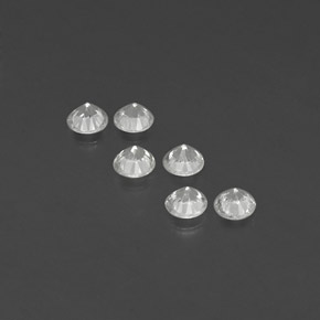 Achetez naturel ct blanc saphir gems, coupe roude, en provenance madagascar chez gemselect. en stock, livraison internationale!