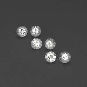 Achetez naturel ct blanc saphir gems, coupe roude, en provenance madagascar chez gemselect. en stock, livraison internationale!