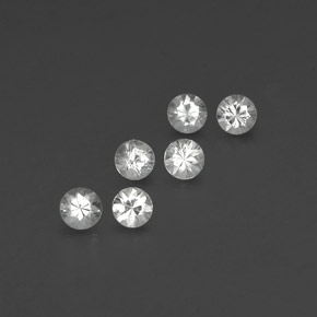 Achetez naturel ct blanc saphir gems, coupe roude, en provenance madagascar chez gemselect. en stock, livraison internationale!