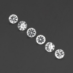 Achetez naturel ct blanc saphir gems, coupe roude, en provenance madagascar chez gemselect. en stock, livraison internationale!