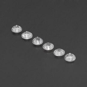 Achetez naturel ct blanc saphir gems, coupe roude, en provenance madagascar chez gemselect. en stock, livraison internationale!