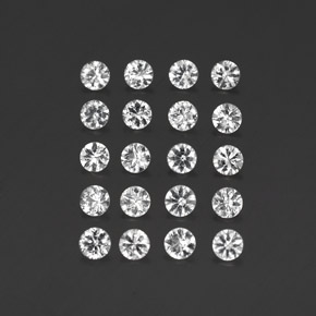 Achetez naturel ct blanc saphir gems, coupe roude, en provenance madagascar chez gemselect. en stock, livraison internationale!