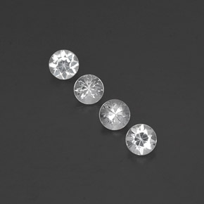Achetez naturel ct blanc saphir gems, coupe roude, en provenance madagascar chez gemselect. en stock, livraison internationale!